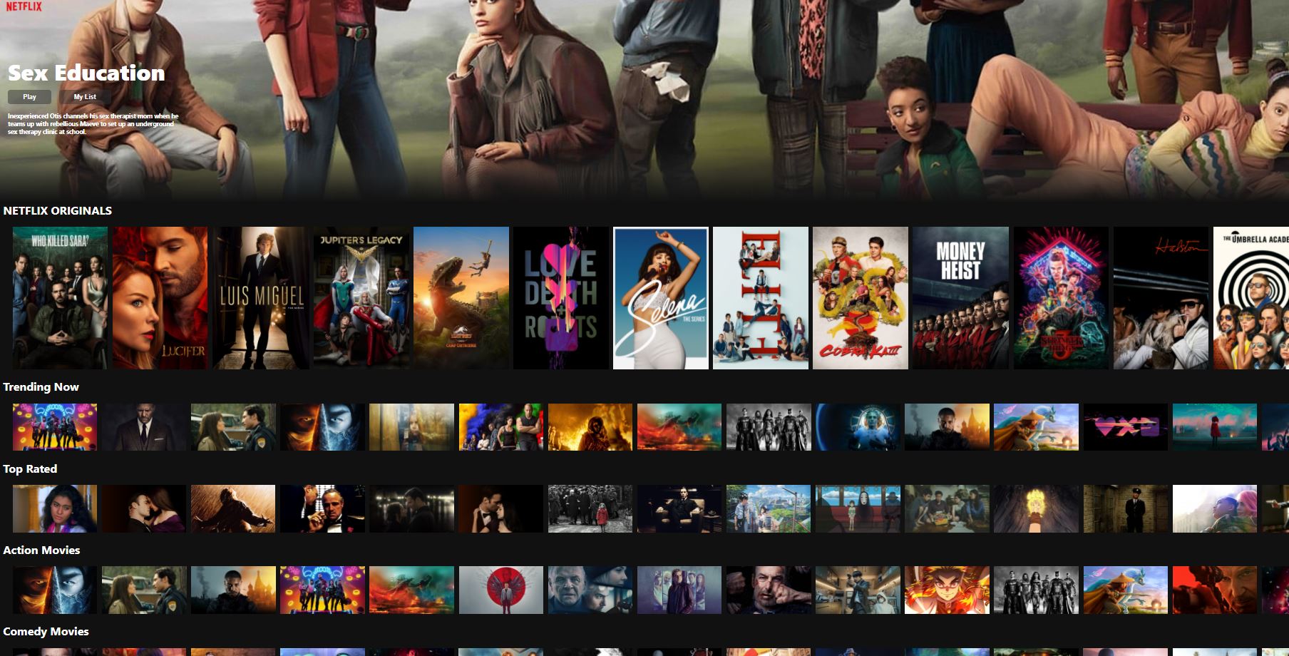 music streaming app